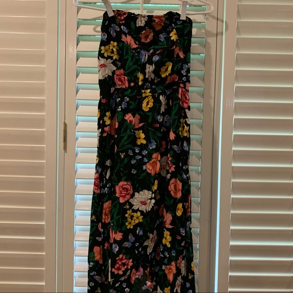 Hollister Floral Tube Dress - Picture 3 of 10